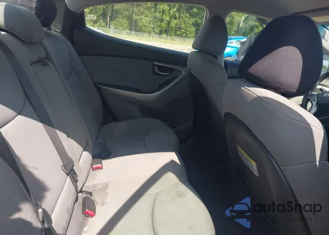 2012 Hyundai Elantra Gls (Ulsan Plant) from USA, damaged, VIN KMHDH4AE2CU199606